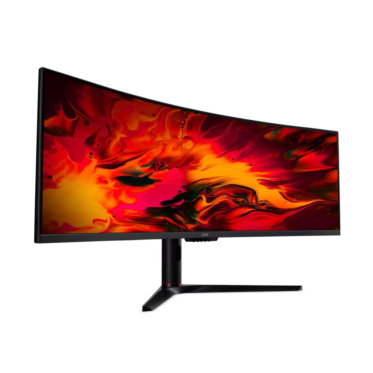 A large main feature product image of Acer Nitro EI491CUR X - 49" Curved 1440p 240Hz VA Gaming Monitor
