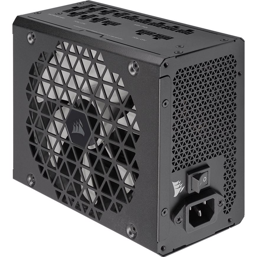 A large main feature product image of EX-DEMO Corsair RM1000x SHIFT - Side Cable 1000W Gold ATX Modular PSU