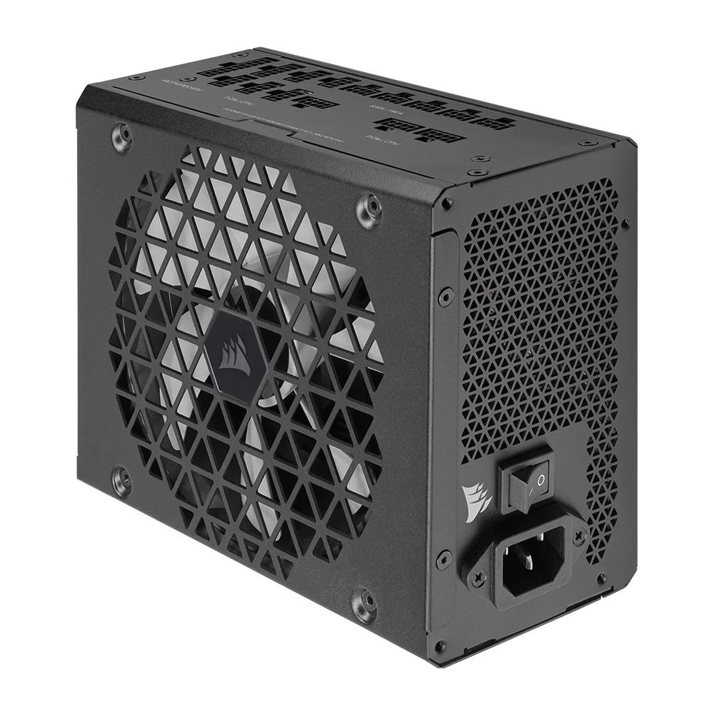 A large main feature product image of EX-DEMO Corsair RM1000x SHIFT - Side Cable 1000W Gold ATX Modular PSU