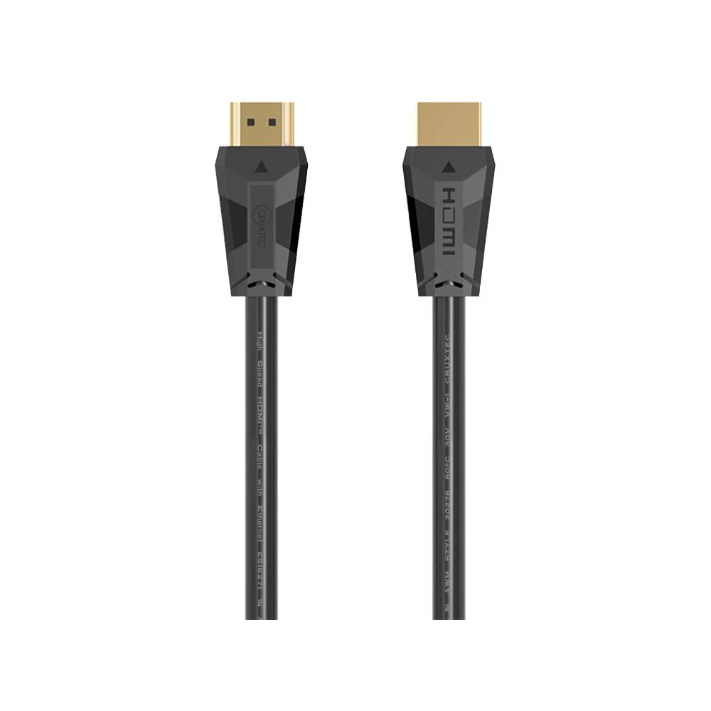 A large main feature product image of EX-DEMO Cruxtec HDMI 2.0 Cable 4K with Ethernet - 2m