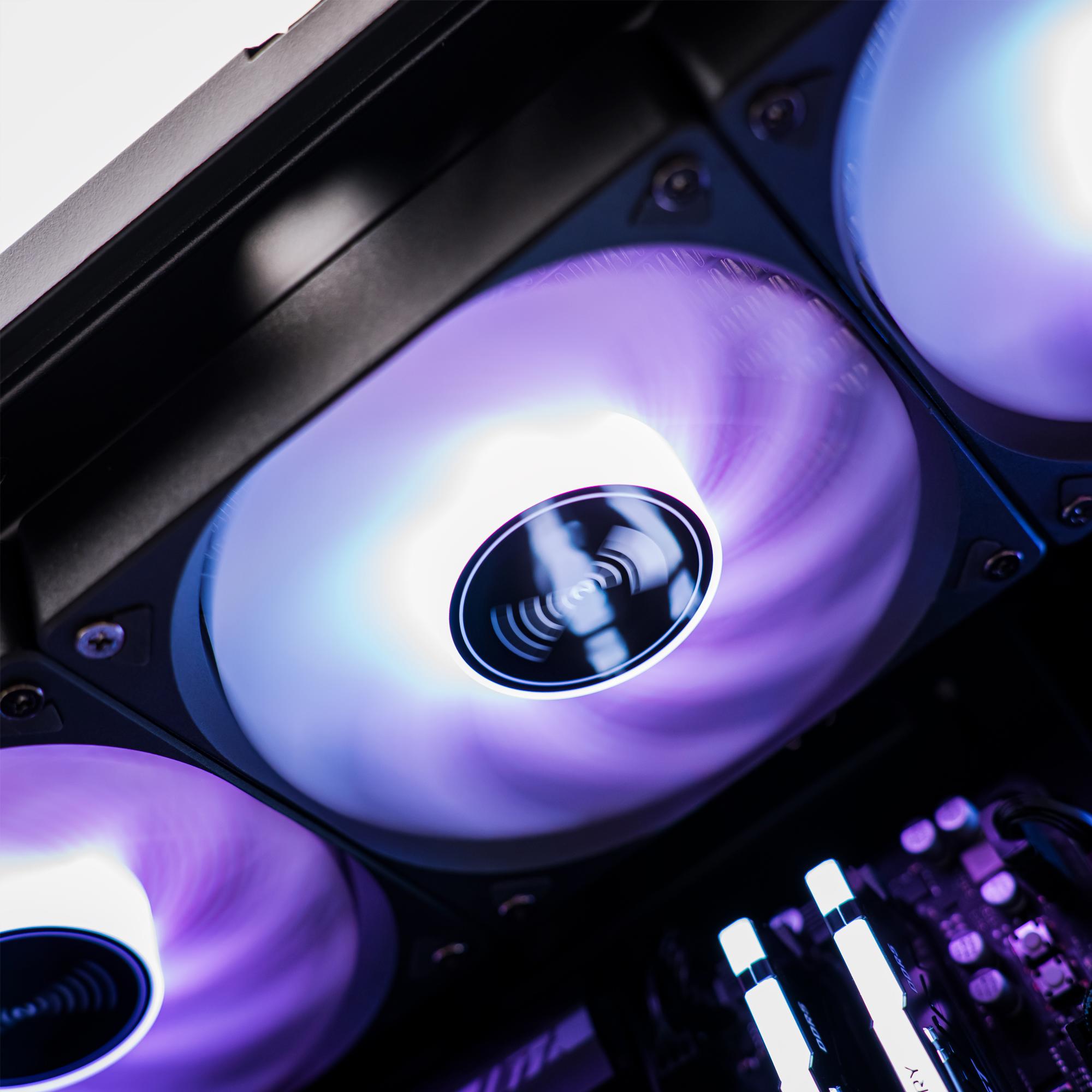 A large main feature product image of PLE Hakone RTX 5080 Prebuilt Ready To Go Gaming PC