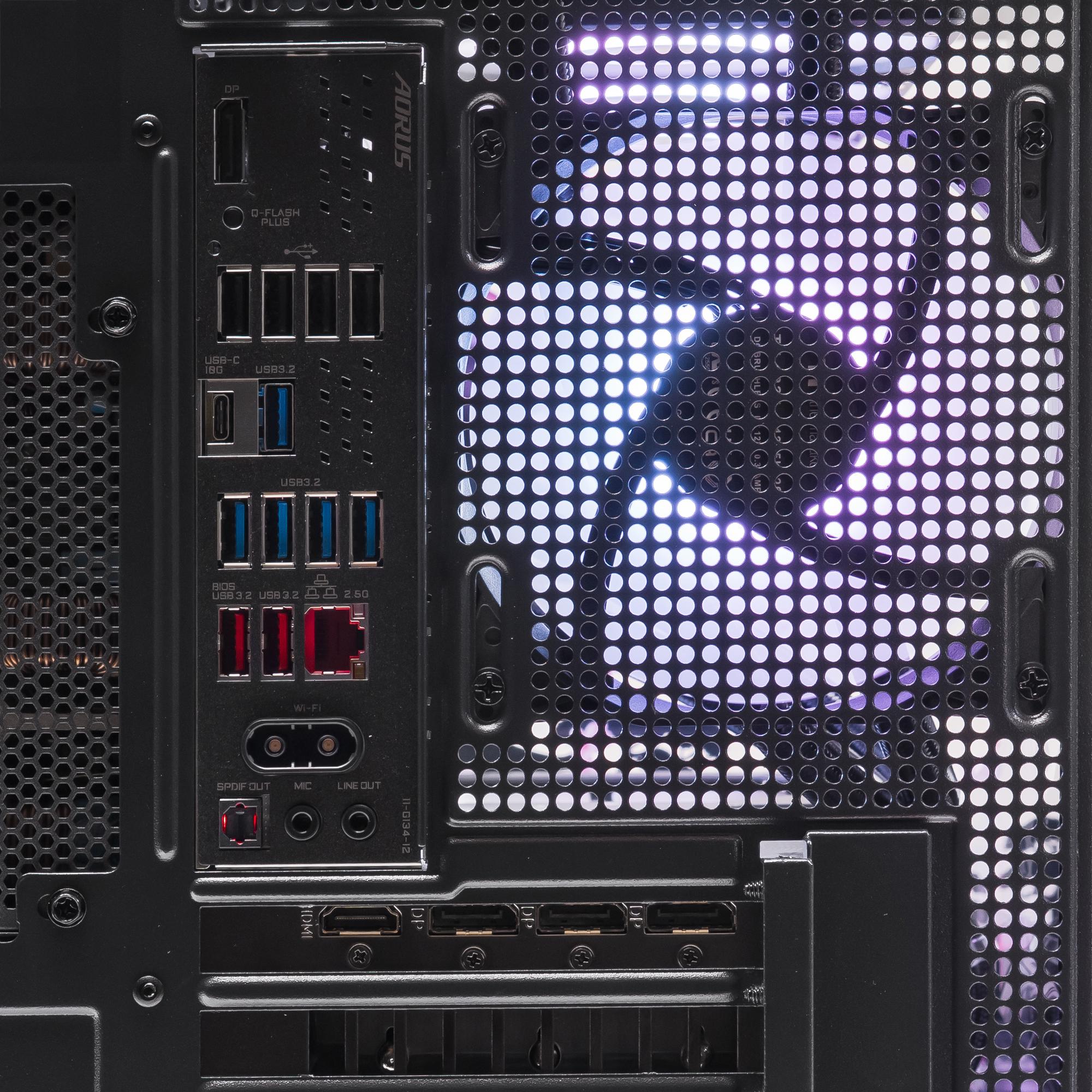 A large main feature product image of PLE Hakone RTX 5080 Prebuilt Ready To Go Gaming PC