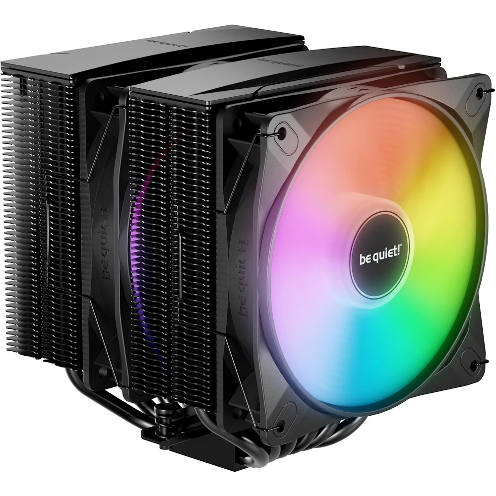 A large main feature product image of EX-DEMO be quiet! PURE ROCK PRO 3 LX ARGB CPU Cooler (Black)