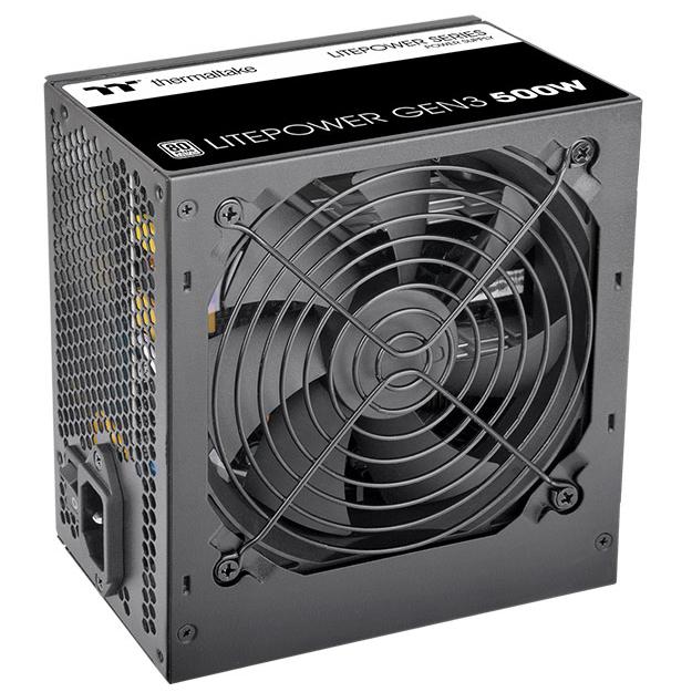A large main feature product image of EX-DEMO Thermaltake Litepower GEN3 - 500W 80PLUS ATX PSU (OEM)
