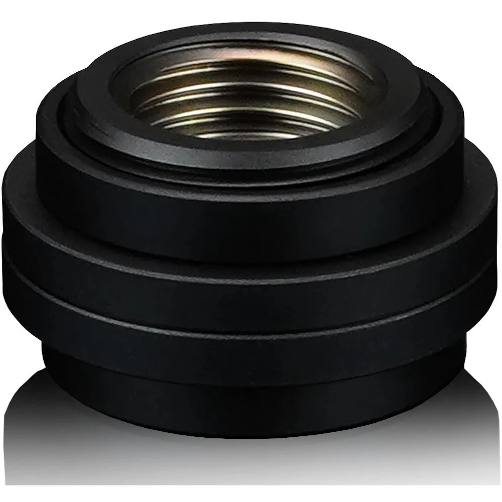 Thermal Grizzly DeltaMate - G1/4" Pass Through Fitting (Black)