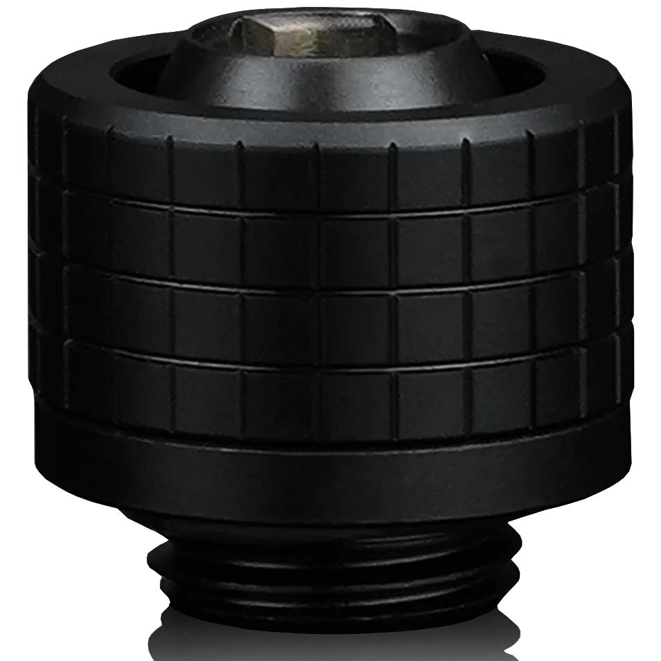 A large main feature product image of Thermal Grizzly DeltaMate ST13 - G1/4" 13mm Soft Tube Compression Fitting (Black)