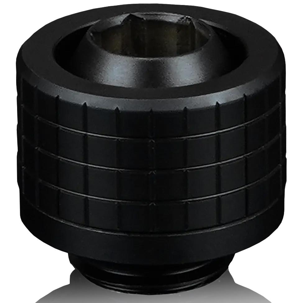 A large main feature product image of Thermal Grizzly DeltaMate ST13 - G1/4" 13mm Soft Tube Compression Fitting (Black)