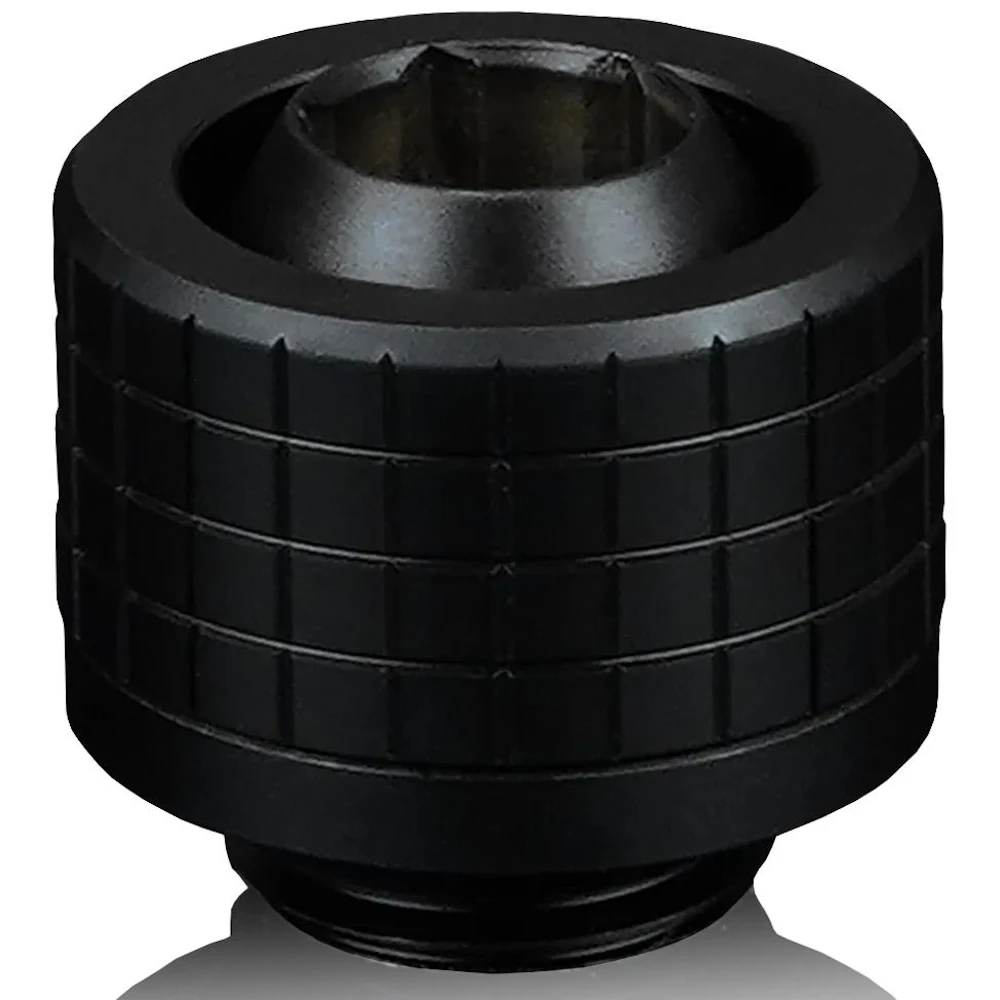 Thermal Grizzly DeltaMate ST13 - G1/4" 13mm Soft Tube Compression Fitting (Black)