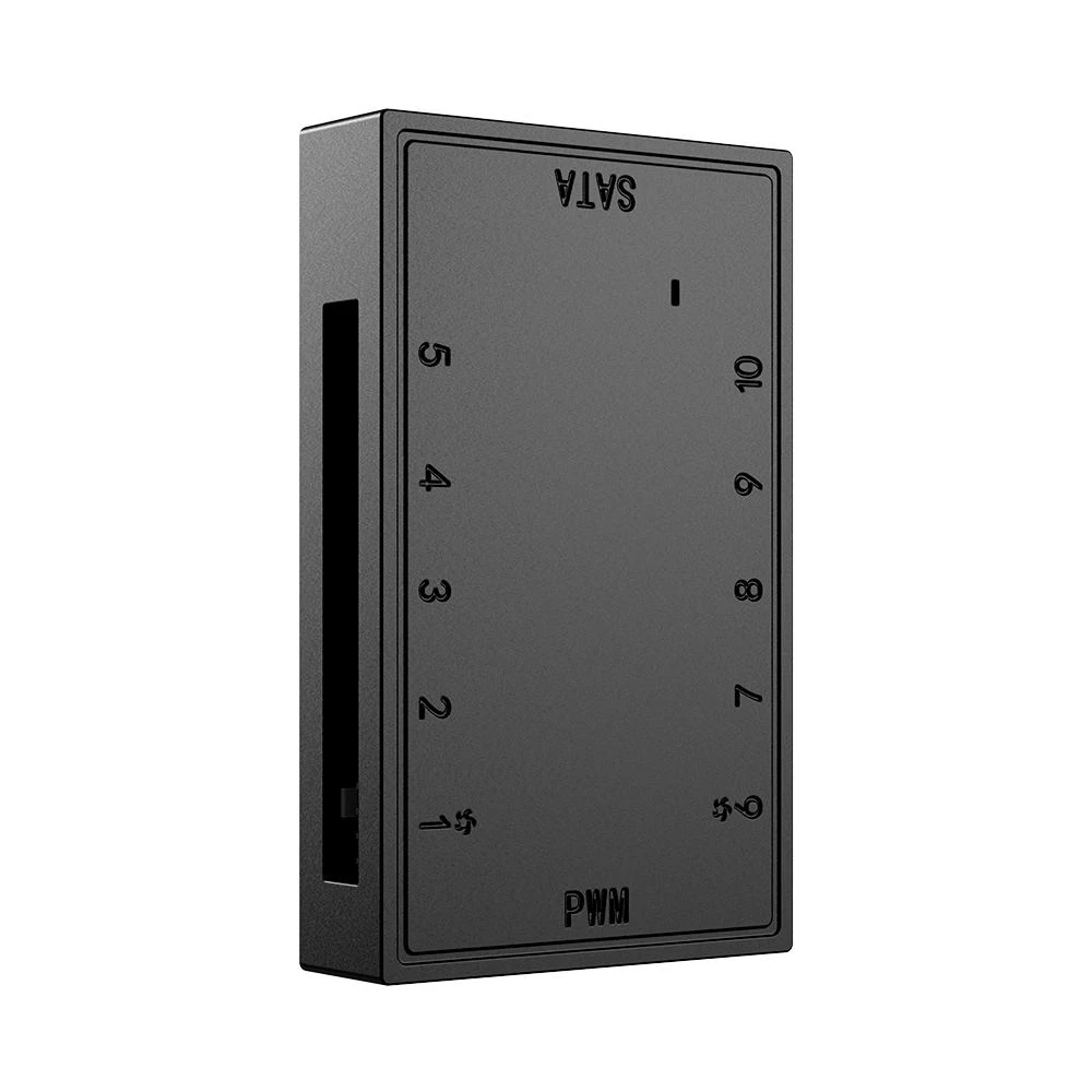 A large main feature product image of EX-DEMO ID-COOLING 10-Port PWM Fan Hub