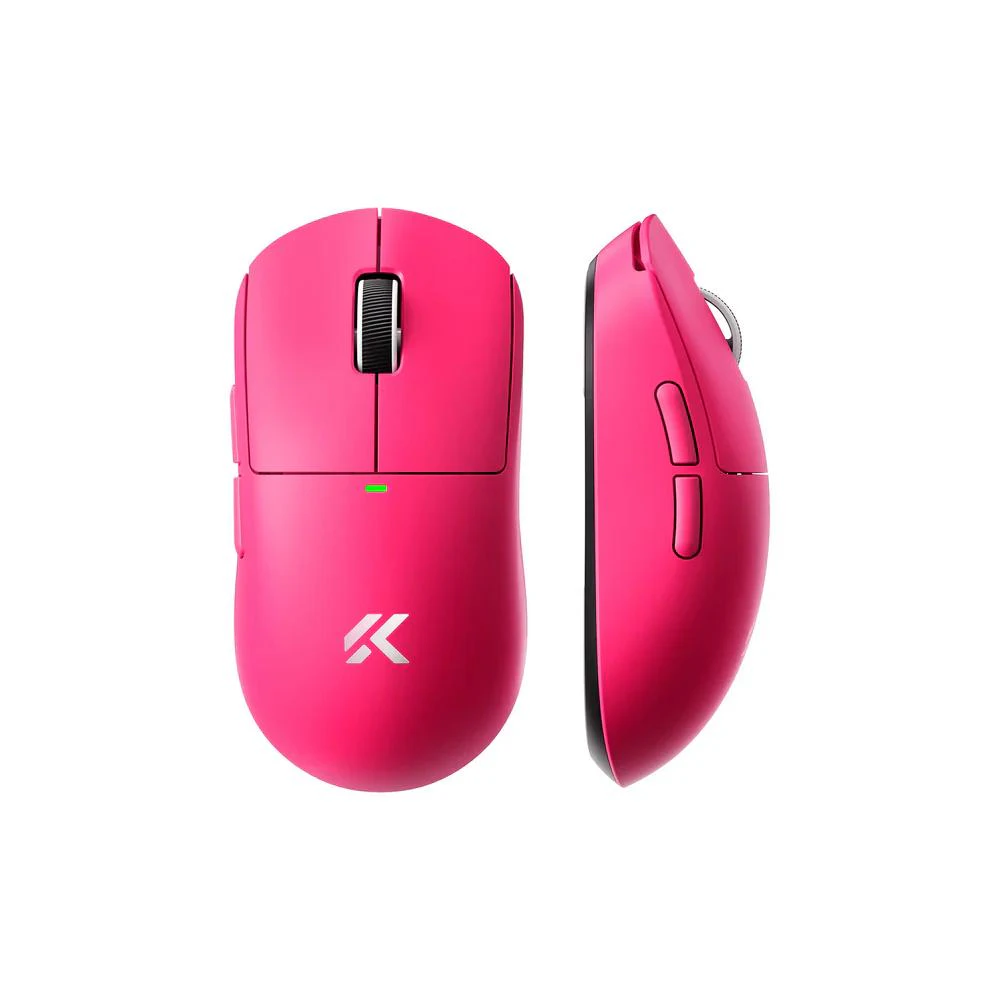 MCHOSE A5 V3 Ultralight 8K Wireless Ergonomic Gaming Mouse - Berry Red