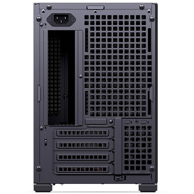 A large main feature product image of EX-DEMO Jonsbo D32 PRO Glass 24L Compact mATX Case (Black)