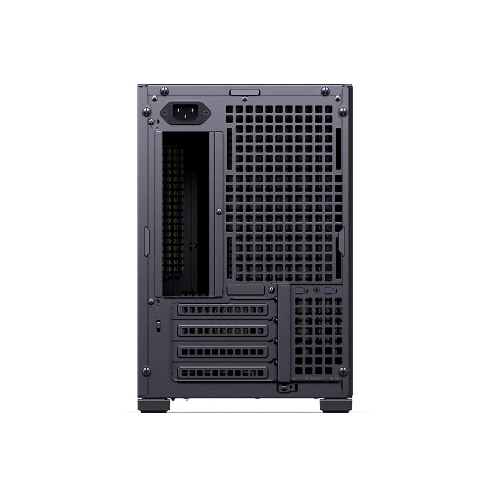 A large main feature product image of EX-DEMO Jonsbo D32 PRO Glass 24L Compact mATX Case (Black)