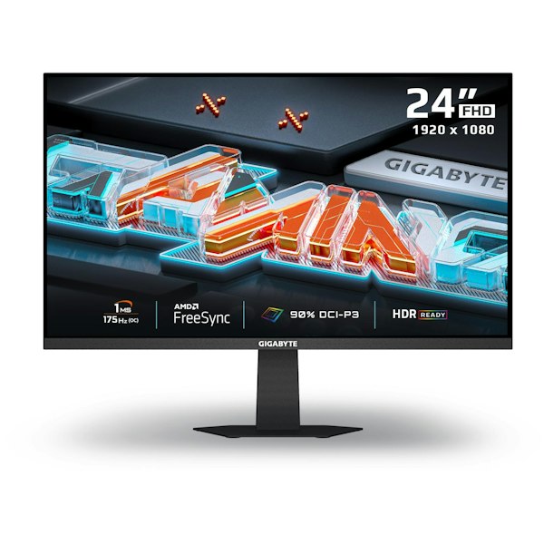 Gigabyte GS24F14A - 24" 1080p 144Hz IPS Gaming Monitor