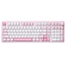 A product image of YUNZII B98 PRO QMK/VIA Hot-Swap Wireless Mechanical Keyboard - Pink (Candy Linear Switch)