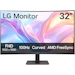 A product image of LG 32MR50C-B - 31.5" Curved 1080p 100Hz VA Monitor