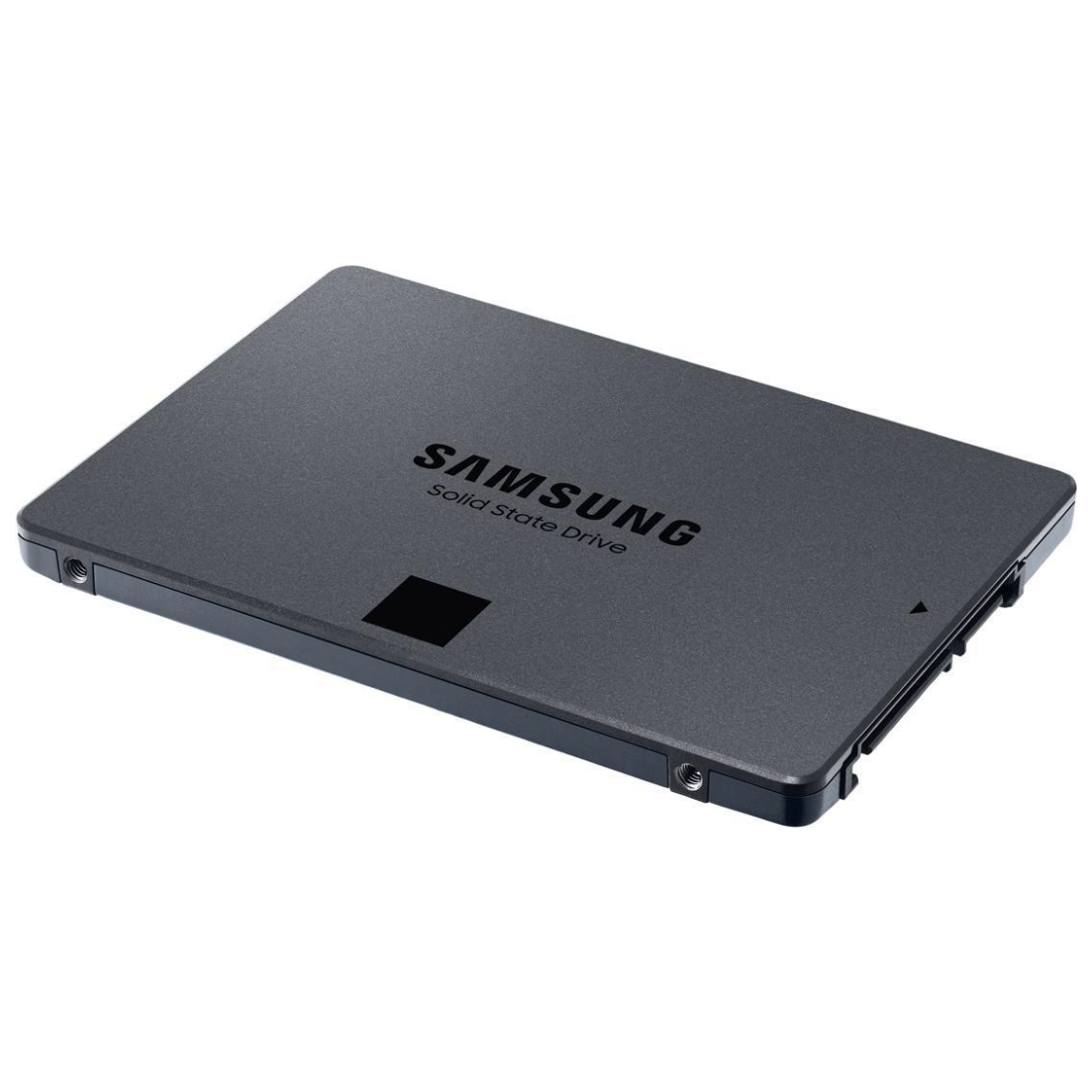 A large main feature product image of EX-DEMO Samsung 870 QVO SATA III 2.5" SSD - 8TB