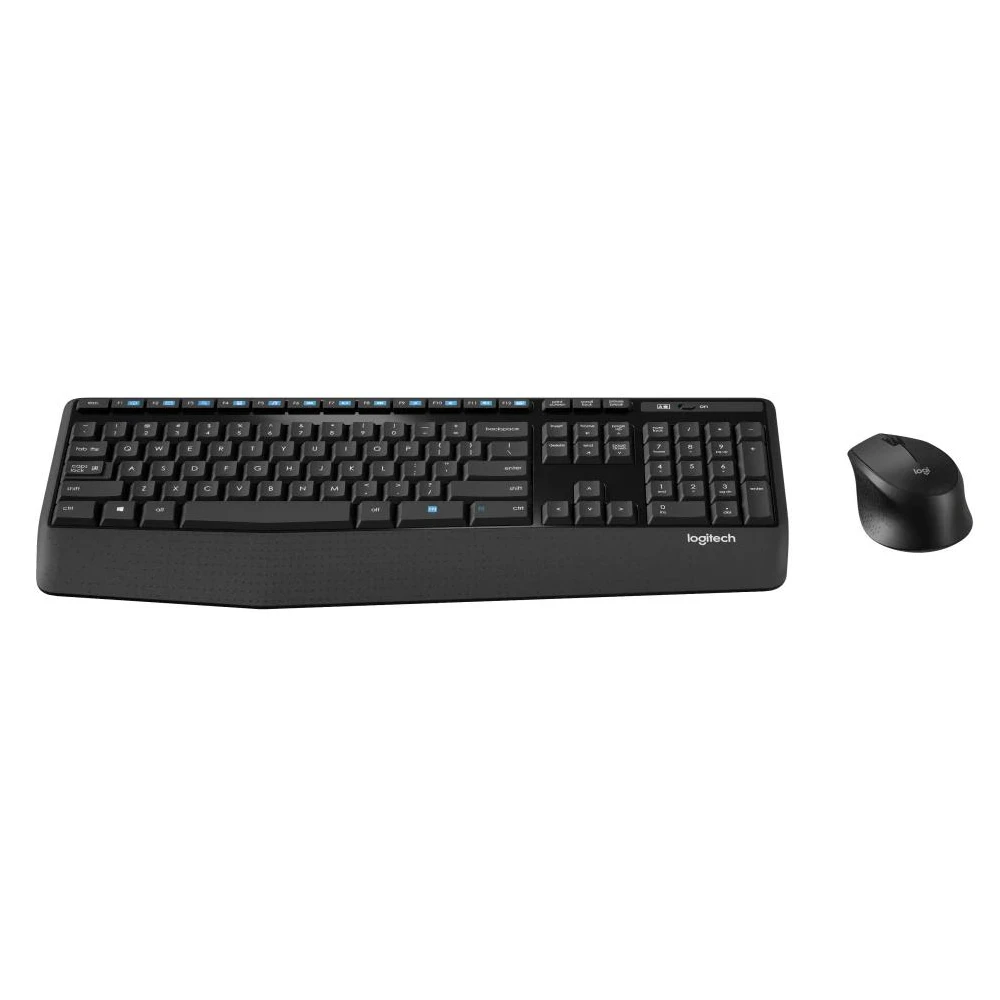 A large main feature product image of EX-DEMO Logitech MK345 Comfort Wireless Keyboard & Mouse Combo