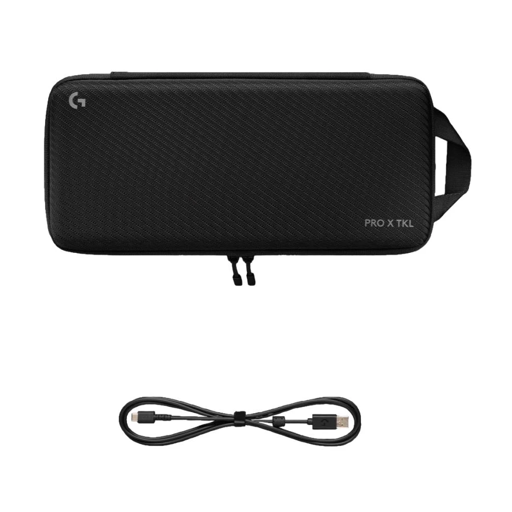 A large main feature product image of EX-DEMO Logitech G PRO X TKL LIGHTSPEED Wireless Mechanical Gaming Keyboard (Magenta)