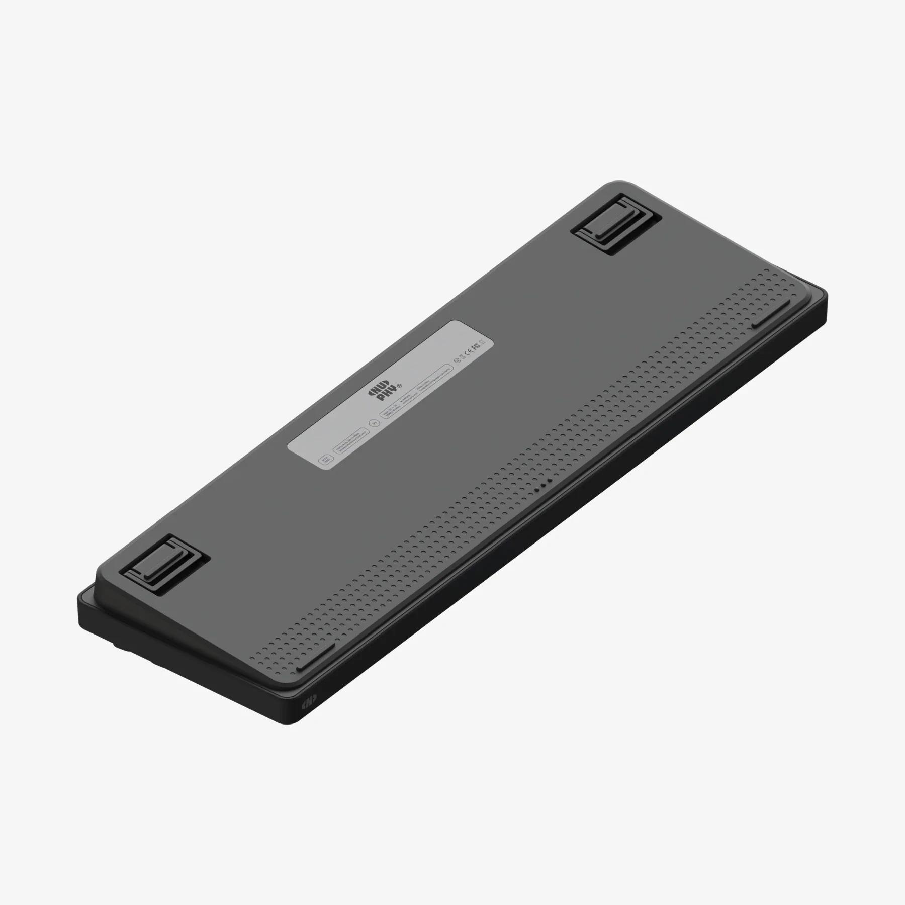 A large main feature product image of NuPhy Node100 High-Profile Wireless Mechanical Keyboard - Ink Gray (Blush Max Switch)