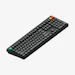 A product image of NuPhy Node100 High-Profile Wireless Mechanical Keyboard - Ink Gray (Blush Max Switch)