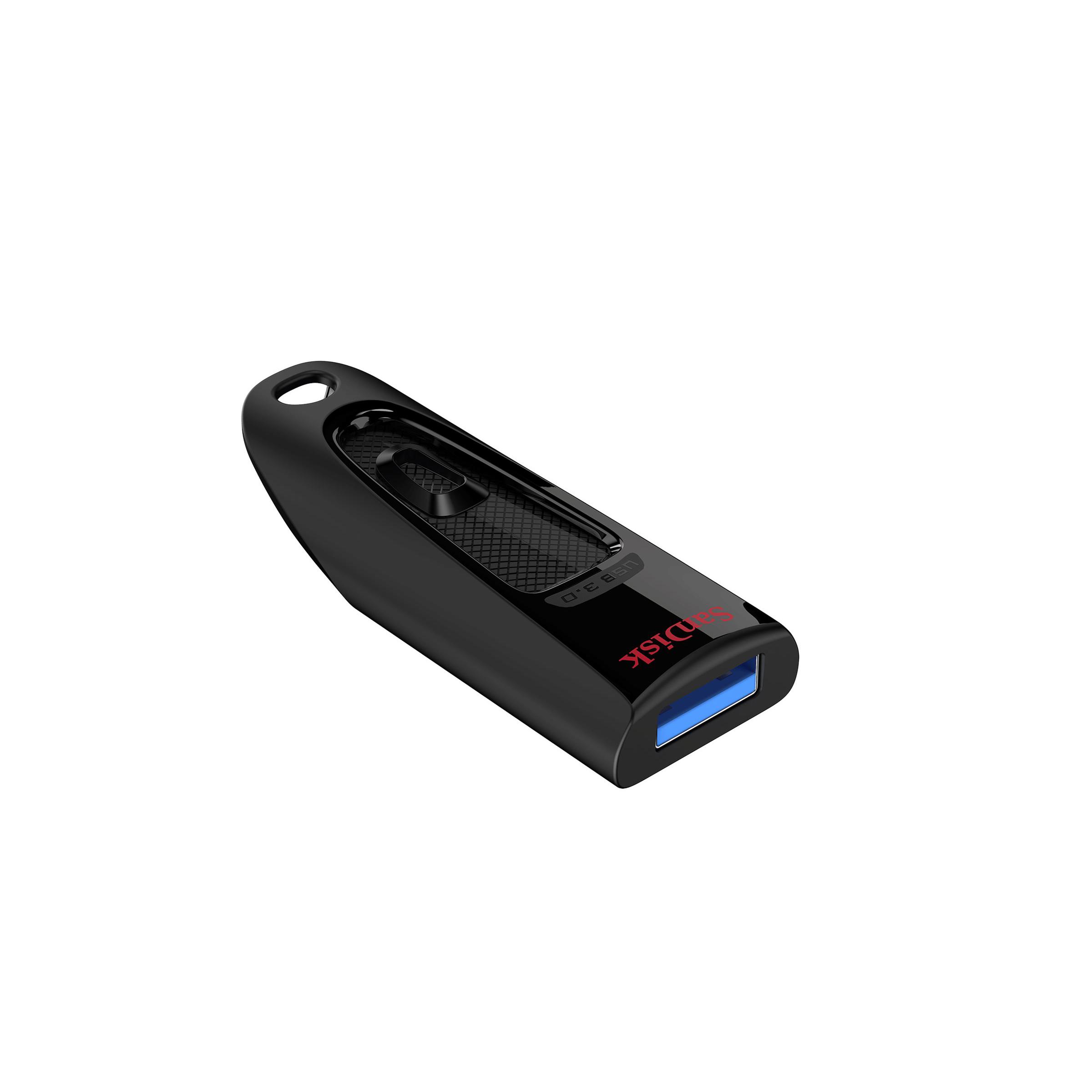 A large main feature product image of SanDisk Ultra USB 3.0 Flash Drive 64GB Red