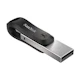 A small tile product image of SanDisk iXpand Go USB3.0/Lightning Flash Drive - 128GB