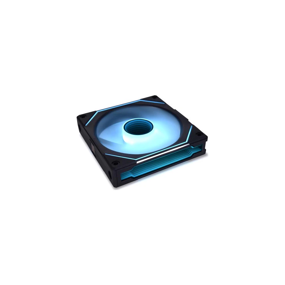 A large main feature product image of EX-DEMO Lian Li UNI FAN SL120 Infinity - 120mm Modular Fan 3-Pack w/ Controller (Black)