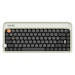 A product image of Lofree 1970s Tri-mode Hot-Swap Retro Wireless Mechanical Keyboard - Olive