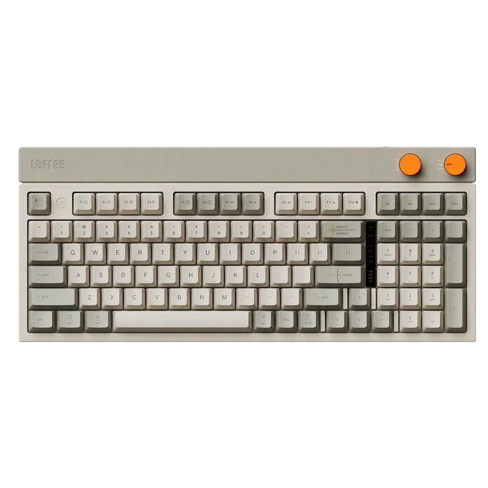 Lofree BLOCK 98% Triple Mode Hot-Swap Wireless Mechanical Keyboard Linear Switch - OE918