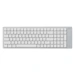 A product image of Lofree FLOW 2 100 Low-Profile Hot-Swap VIA Wireless Mechanical Keyboard - Silver