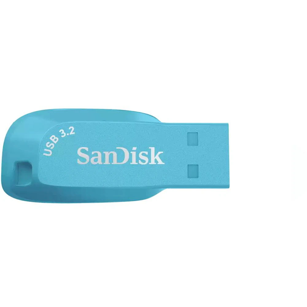 SanDisk Ultra Shift 64GB USB 3.2 Gen 1 Type-A Flash Drive - Bachelor Button
