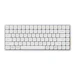A product image of Lofree FLOW84 Low-Profile Hot-Swap Wireless Mechanical Keyboard Tactile switches - White