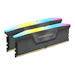 A product image of Corsair Vengeance RGB 16GB Kit (2x8GB) XMP/EXPO DDR5-5200 C40 (Grey)