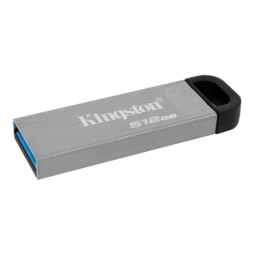A large main feature product image of Kingston DataTraveler Kyson 512GB USB 3.2 Gen 1 Type-A Flash Drive