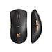 A product image of MCHOSE K7 Ultra 8K Lightweight Wireless Gaming Mouse with Charging Dock and Carry Case - Black Gold