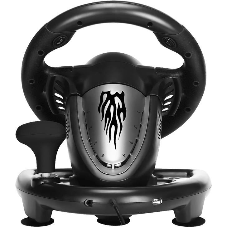 A large main feature product image of PXN V3 Pro Game Steering Wheel Black