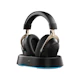 A small tile product image of MCHOSE V9 Turbo+ Wireless RGB Gaming Headset with Magnetic Charging Station - Black Gold