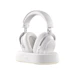 A product image of MCHOSE V9 Turbo+ Wireless RGB Gaming Headset with Magnetic Charging Station - Icy White