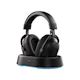 A small tile product image of MCHOSE V9 Turbo+ Wireless RGB Gaming Headset with Magnetic Charging Station - Steel Black