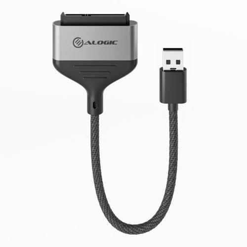 A large main feature product image of EX-DEMO ALOGIC USB 3.0 USB-A to SATA Adapter Cable for 2.5" Hard Drive