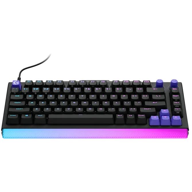 A large main feature product image of Logitech G512 X 75 TMR Analog Mechanical Gaming Keyboard (Black)