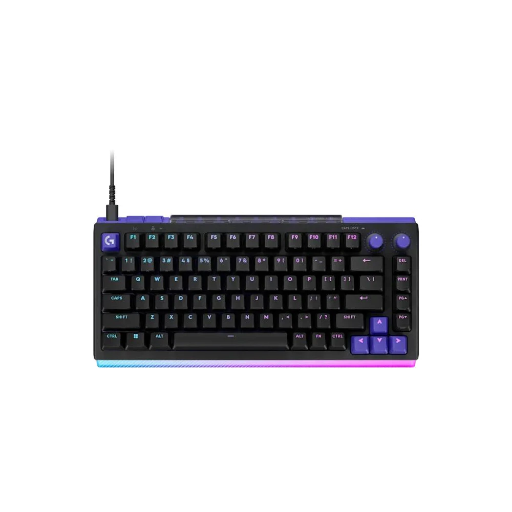 A large main feature product image of Logitech G512 X 75 TMR Analog Mechanical Gaming Keyboard (Black)