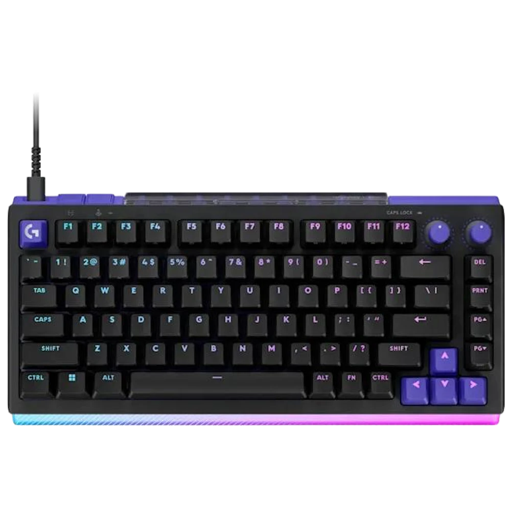 A large main feature product image of Logitech G512 X 75 TMR Analog Mechanical Gaming Keyboard (Black - Tactile)