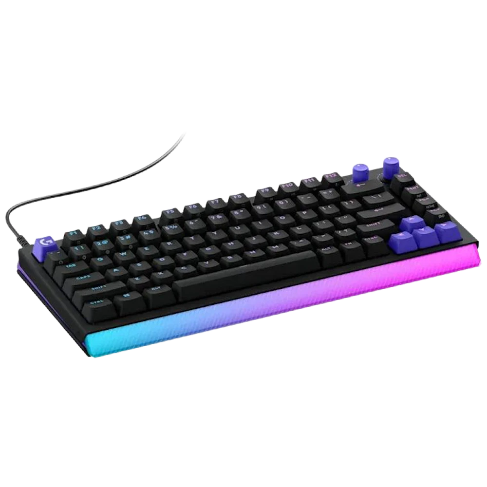 A large main feature product image of Logitech G512 X 75 TMR Analog Mechanical Gaming Keyboard (Black - Tactile)