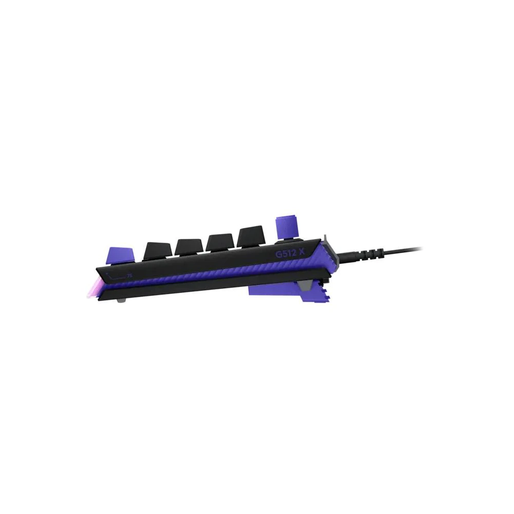 A large main feature product image of Logitech G512 X 75 TMR Analog Mechanical Gaming Keyboard (Black)