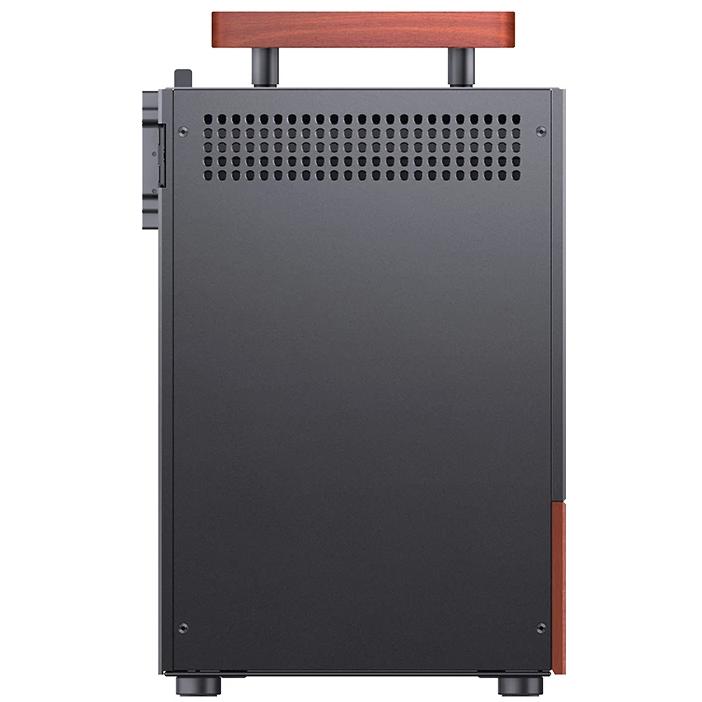 A large main feature product image of EX-DEMO Jonsbo T6 SFF 13.6L Mini-ITX Case (Black)