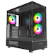 A product image of EX-DEMO Montech XR Tempered Glass Mid Tower Case (Black)