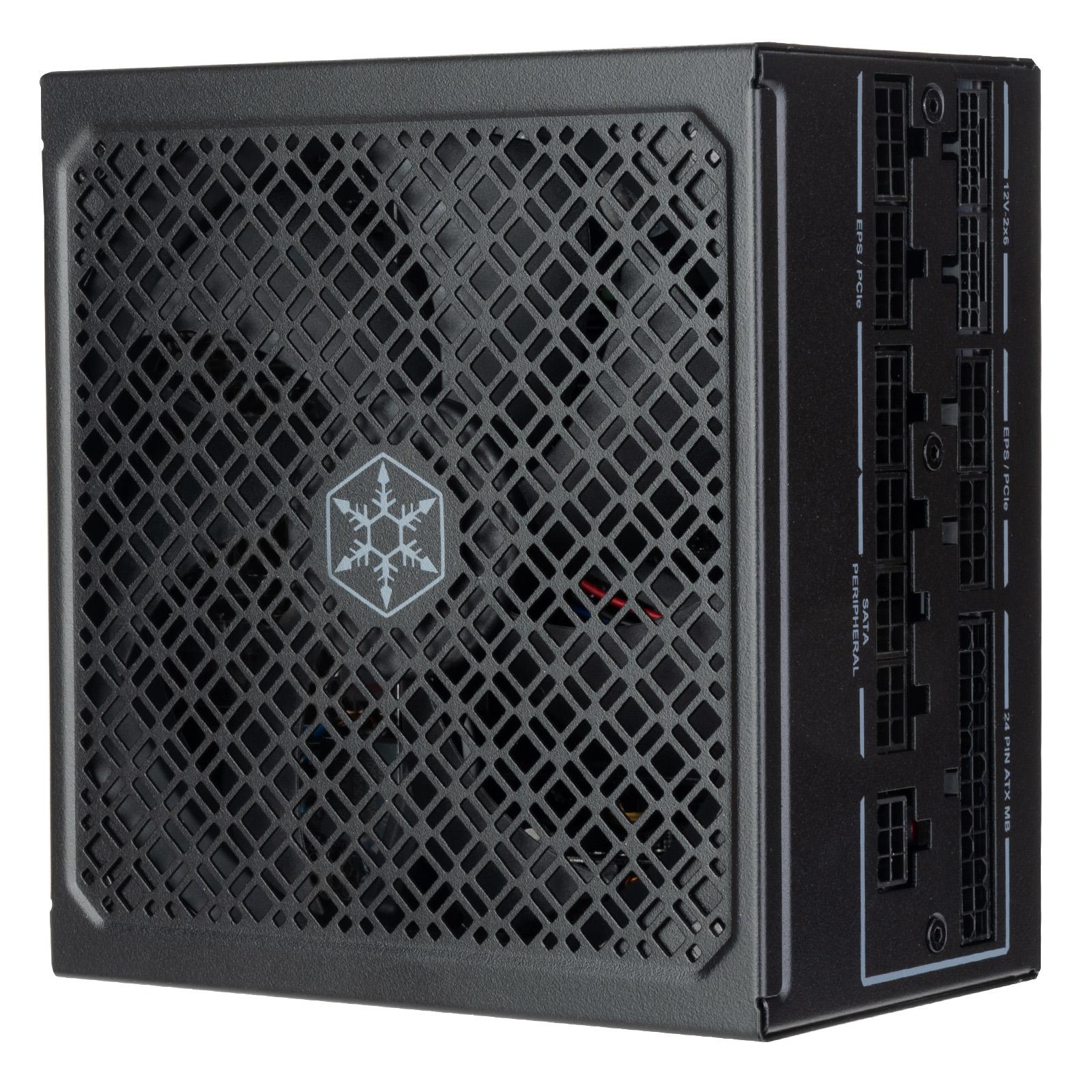 A large main feature product image of SilverStone HELA R 1200W Platinum PCIe 5.1 ATX 3.1 Modular PSU