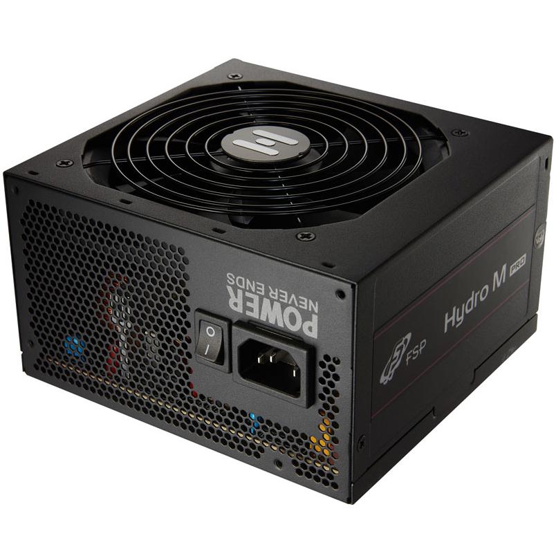 A large main feature product image of EX-DEMO FSP Hydro M PRO 800W Bronze PCIe 5.0 ATX 3.0 Semi-Modular PSU