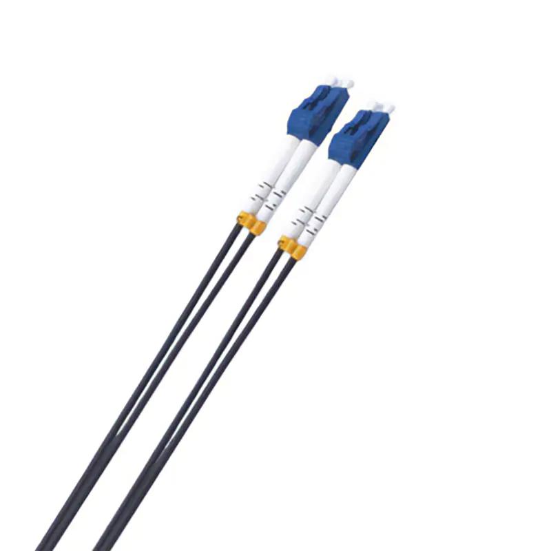 A large main feature product image of 8Ware Fibre Optic Cable Single Mode Dual-Core LC-LC OS2 - Black 5M